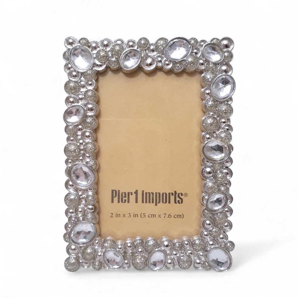 Pier 1 Crystal Embellished Frame